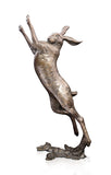 Limited Edition 30cm Boxing Hare Hot Cast Bronze Michael Simpson 940