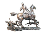 Limited Edition Hot Cast Bronze Doubling the Horn David Geenty Ltd Ed 50