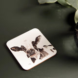 Meg Hawkins Friesian Cow Watercolour Design Coasters Mat Pack of 4