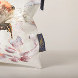 Meg hawkins Watercolour Bee on Heather Cotton Cosmetic Bag