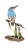 Hot Cast Solid Bronze Keith Sherwin Kingfisher with Willow 1245