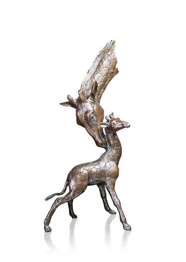 Giraffe Mother & Calf (1124)