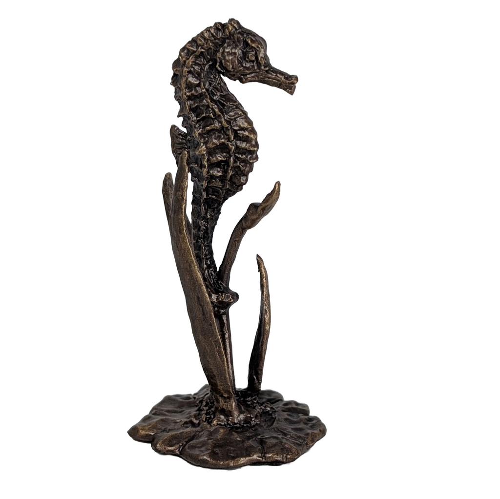 Ashley Giles Hot Cast Solid Bronze Seahorse AG010