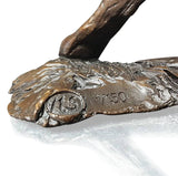 Hot Cast Solid Bronze Keith Sherwin Kingfisher with Willow 1245