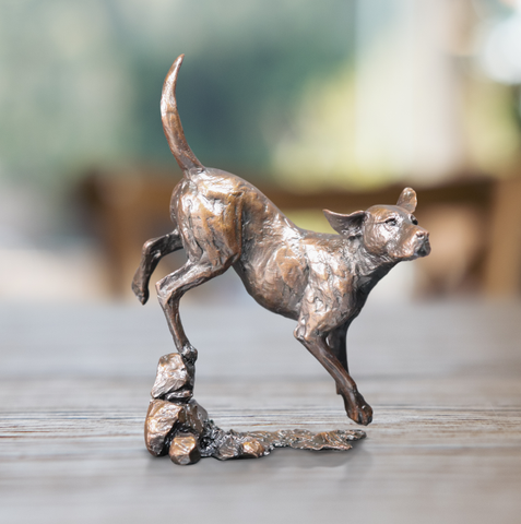 Foxhound - Bronze Sculpture (1050)