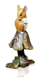 Cold Cast Bronze Mouse on Toadstool by Michael Simpson - Hand Painted 261BR