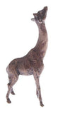 Butler & Peach Detailed Small Solid Bronze Giraffe - Willow and Avon