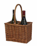 Willow Double Steamed 2 Bottle Drinks Basket - Willow and Avon