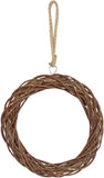 Medium Natural Willow Wicker Round Wreath 40cm for Decorative Home Craft Christmas Easter Wedding